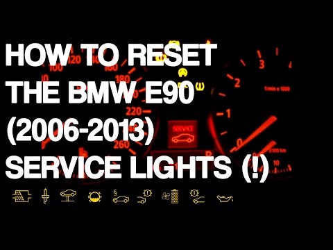 Reset BMW 3-Series E90 Service Lights