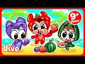 LIVE 9 Hours 🔴 Be Careful with Wild Fruits! 🍓 Learn Healthy Habits & Safety for Kids
