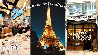 BOUILLON CHARTIER | ONE OF THE BEST & AFFORDABLE RESTAURANTS FOR CLASSIC FRENCH FOOD IN PARIS! by Catlea Vlogs 1,682 views 1 year ago 9 minutes, 21 seconds