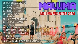 Maluma Grandes Éxitos - NO SE ME QUITA | ÁLBUM COMPLETO 2024