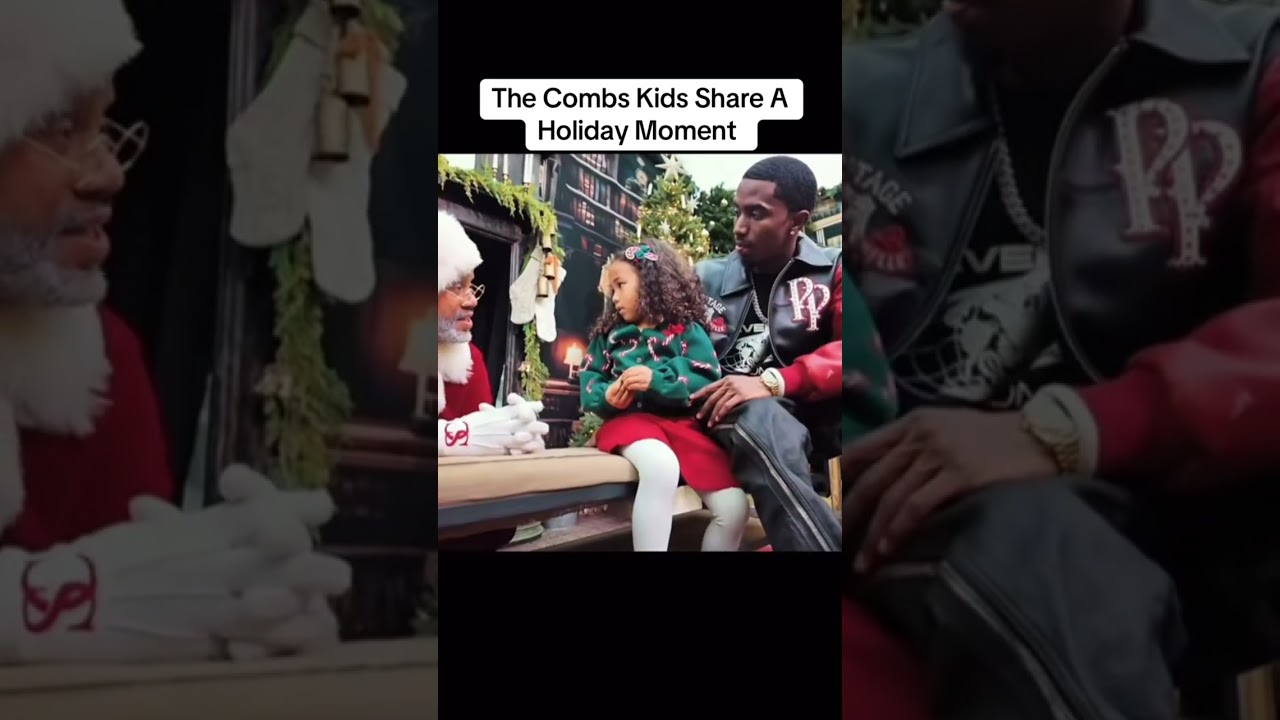 The Combs Kids Share A Holiday Moment  