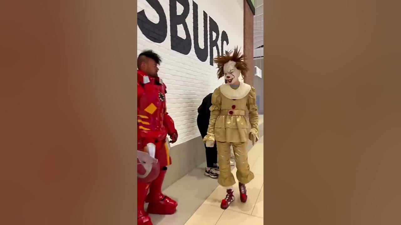 Iron man vs Penivise 🤪🤡😱 #jeezzai #marvel #funny