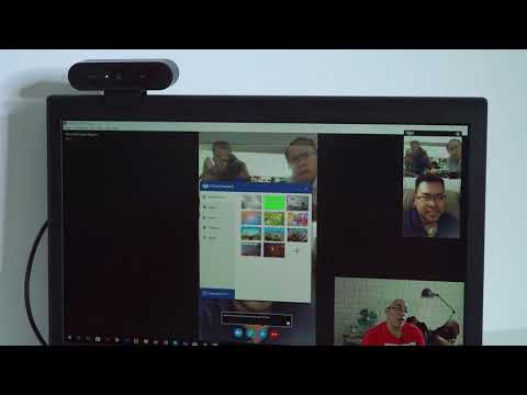 Dùng thử ChromaCam - xóa, tùy biến phông nền, lồng PowerPoint khi stream, gọi video