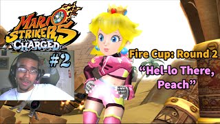 Mario Strikers Charged #2- Live Play | Fire Cup: Round 2 (720p HD)