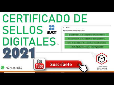 ✅CERTIFICADO DE SELLOS DIGITALES | 2021 ACTUALIZADO CSD