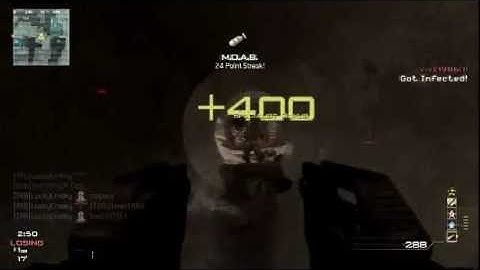 Mw3 infected FMG9 HardHat 29second M.O.A.B