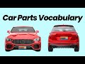 Useful Car 🚗 Parts Vocabulary | English Lessons #letstalk #vocabulary #englishcourses