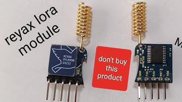reyax lora module testing with Arduino ll RYLR998 lora module tutorial and range test. ll don