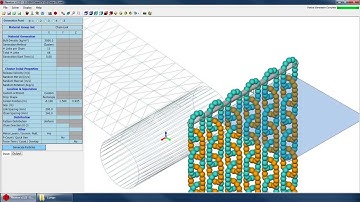 Newton DEM Tutorial 7.3 - Material Generation - Particle Chains