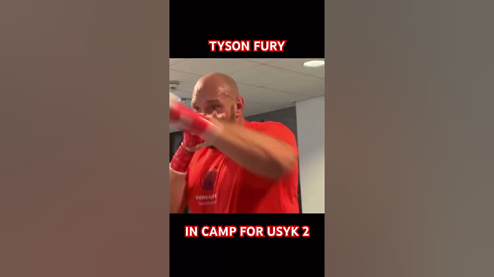 TYSON FURY IN CAMP FOR USYK REMATCH (Credit Tyson Fury 🎥)