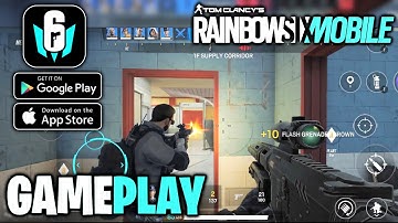 Rainbow Six Mobile FIRST Official 3 Mins Gameplay (Android/iOS)