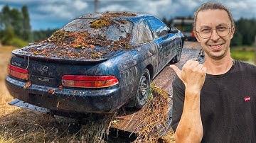 ABANDONED Lexus SC400 — Will the 1UZ V8 Run Again?