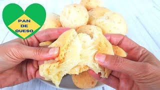 Pan de queso brasileño | Pao de queijo Receta