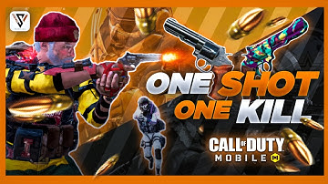 ONE SHOT ONE KILL MODE GAMEPLAY IN CALL OF DUTY MOBILE | cod mobile mode