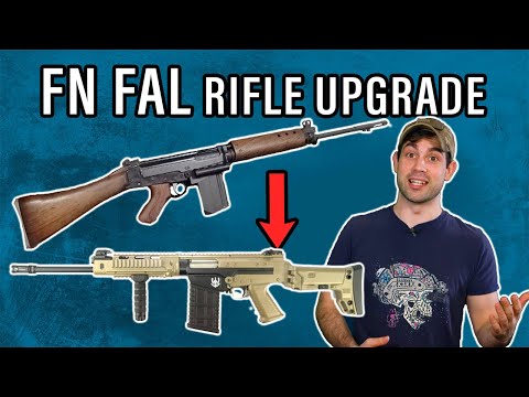 FN FAL classic rifle gets massive upgrade