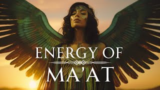 Energy of Ma'at ⟐ Ancient Egyptian Goddess of Truth, Justice ⟐ Divine Guidance Meditation Music