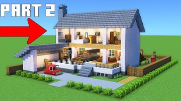 How To Build a Suburban House In Minecraft #5 | Part 2