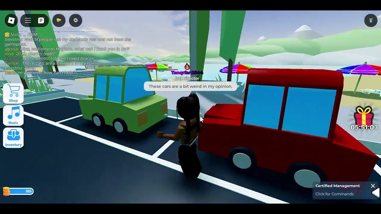 Roblox Shift as HR (Hygiene Dentist)