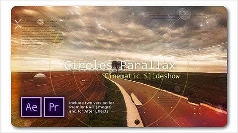 Circle Parallax | Cinematic Slideshow 28641935 (TRECA for RuTracker)