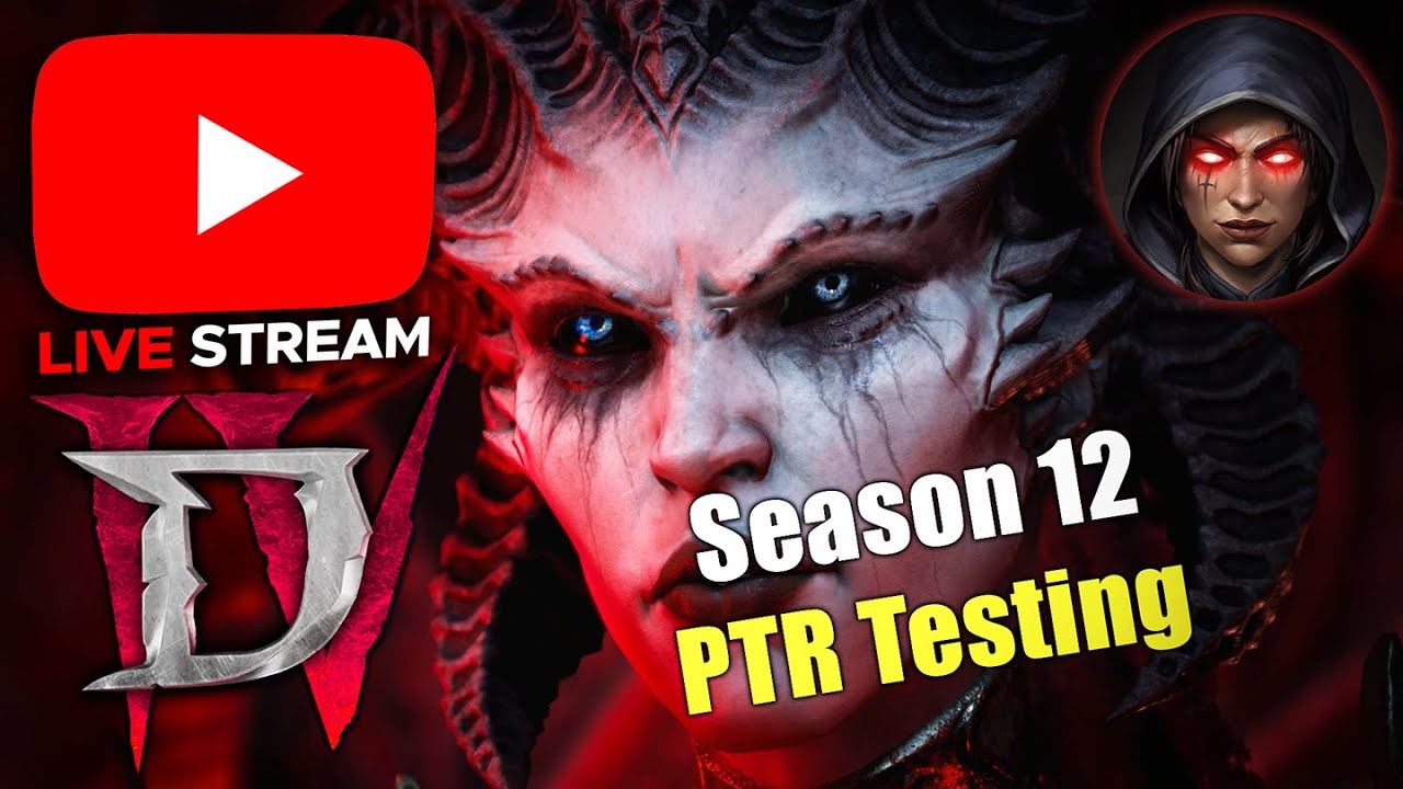 Diablo 4 - Season 12 PTR TESTING NEW ITEMS AND BUILDS