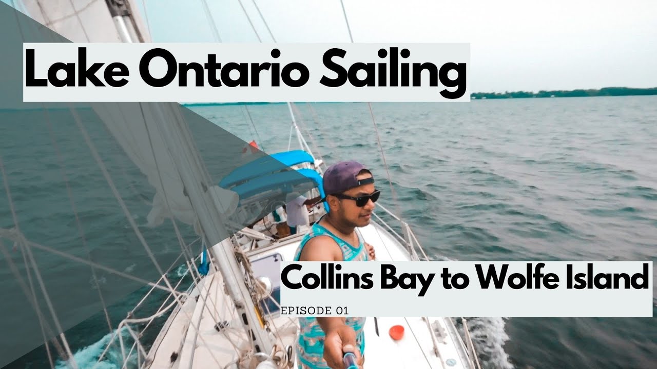 OUR DINGY MOTOR BREAKS DOWN AGAIN - Sailing Lake Ontario - Collins Bay to Wolfe Island