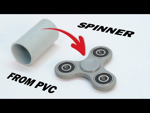 видео: how to make a fidget spinner from pvc pipe | Top One Maker | #toponemaker