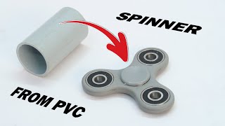 how to make a fidget spinner from pvc pipe | Top One Maker | #toponemaker