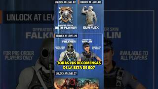 Todas las Recompensas de la Beta de Black Ops 7 | Operadores, Proyectos, Gestos y Mas! #callofduty
