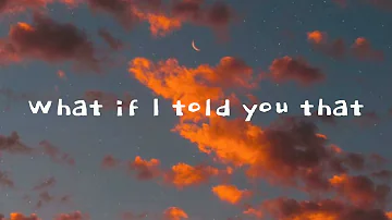 Ali Gatie - What If I Told You That I Love You (Lyrics)