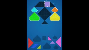 🧩Tangram Puzzle Challenge!🧩[070] #puzzle #TangramChallenge #tangram #brainteaser #braintestsolution