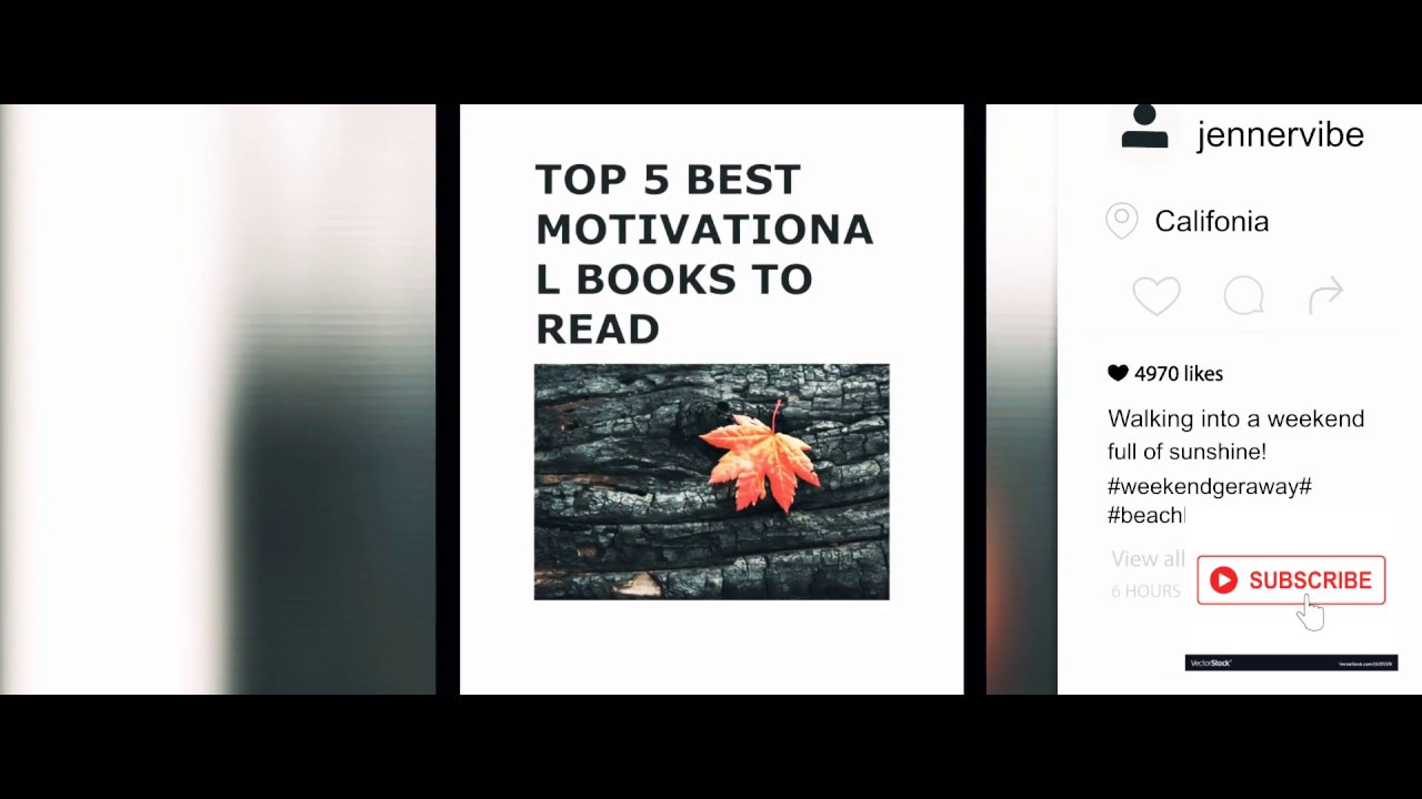 Top 5 Best motivational books to read - YouTube