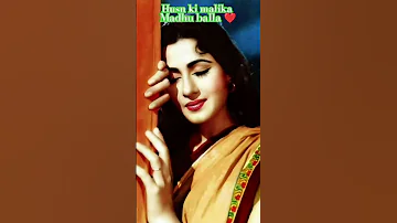 Husn Ki Mika Madhu Balla Muhammadrafi Oldisgold Song Bollywood Bollywoodsongs Love Madhubala 