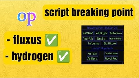 script breaking point go to pin comment to try the script enjoy