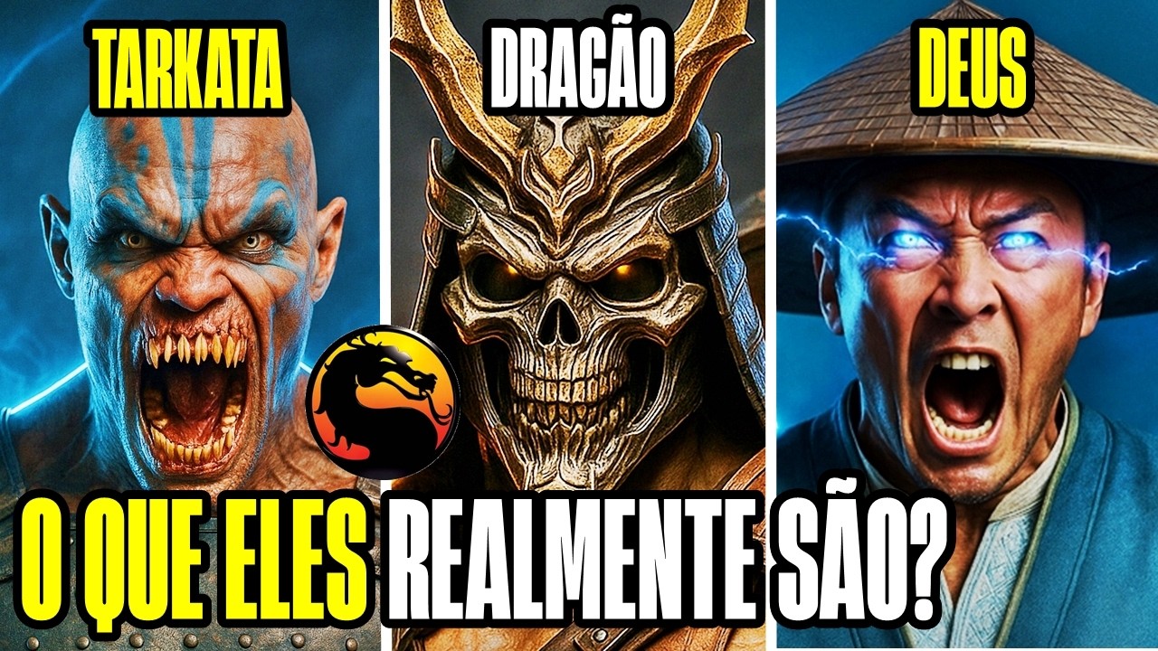 MORTAL KOMBAT 2: EXPLICADO A RAÇA DE CADA PERSONAGEM CONFIRMADO NO FILME DE 2026