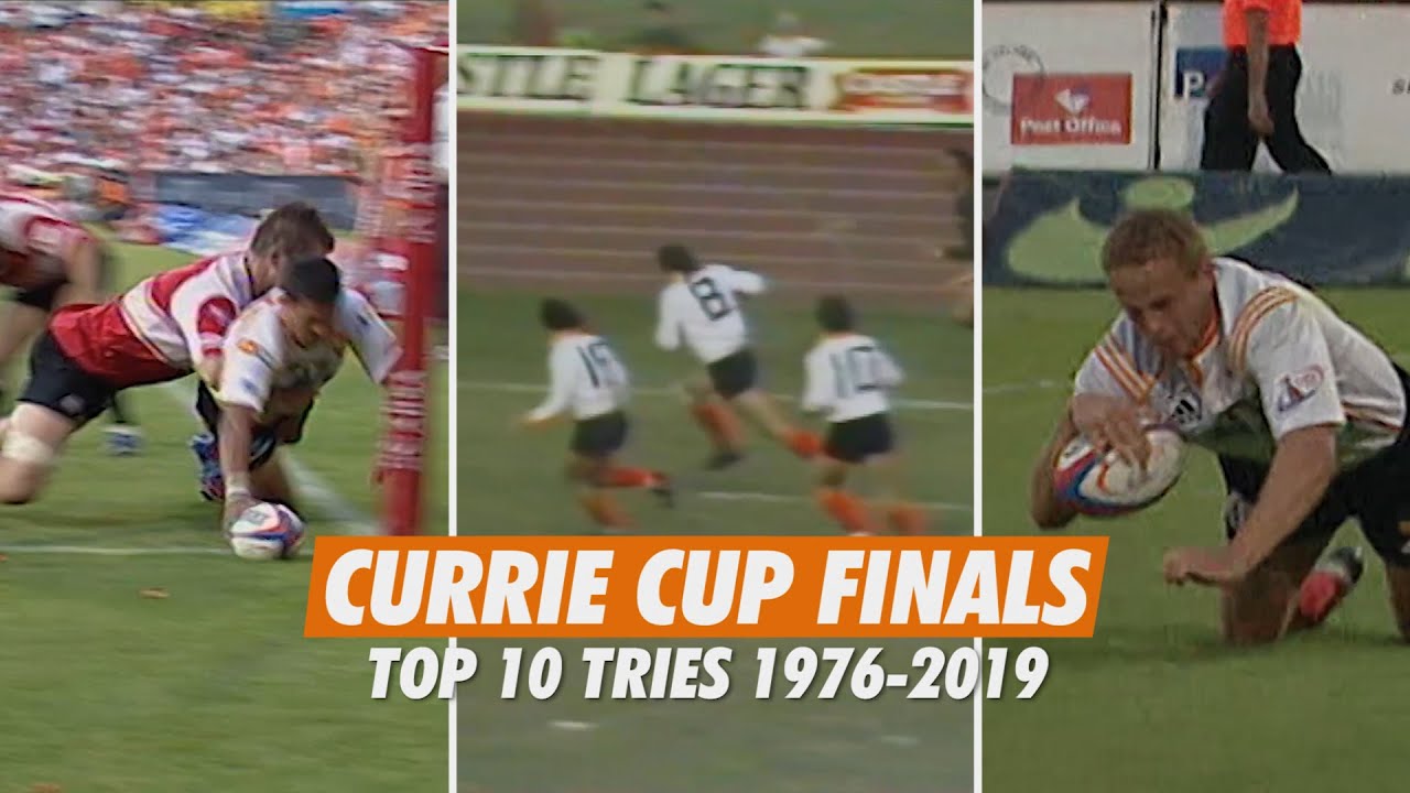 Top 10 Currie Cup Final tries(1976-2019)