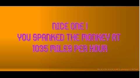 How to Cheat on Spank the Monkey Game!