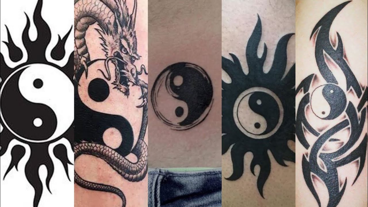 Yin Y Yang Tattoos The Best Yin Yang Tattoo Meaning & Design Ideas