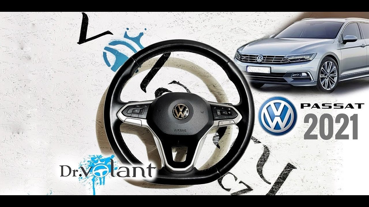 VW passat 2021 airbag steering wheel removal Dr.VOLANT YouTube