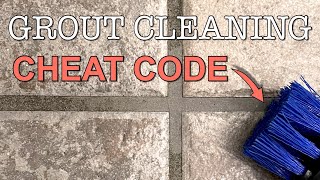 The Easiest Way To Clean Tile Grout!