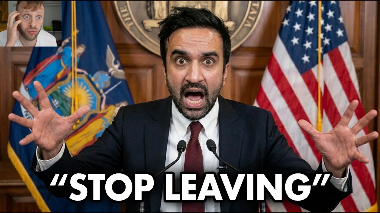 Mamdani Thought Nobody Would LEAVE NYC… UNTIL TODAY