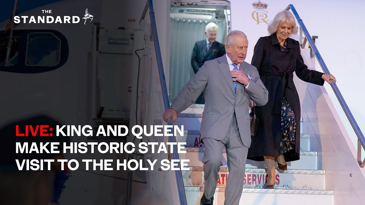 LIVE: King and Queen make historic State Visit to the Holy See LIVE: King and Queen make historic State Visit to the Holy See