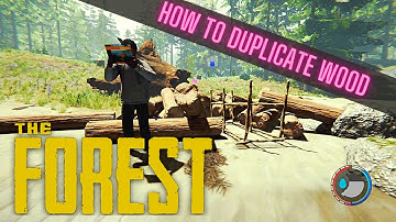 How to DUPLICATE WOOD in The Forest