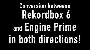 Rekordbox 6/7 as your DJ software while using Denon Engine OS gear, such as the Prime 4  [macOS]
