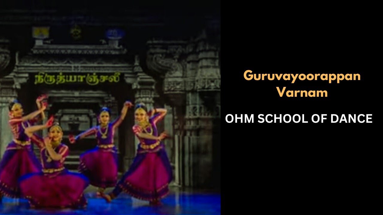 BHARATHANATYAM  Group l Guruvayoorappan l Ohm Kids @Chennai SDN