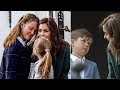 Tender Moment Princess Mary Affectionate with Her Four Children at Queen Margrethe's 79th Birthday