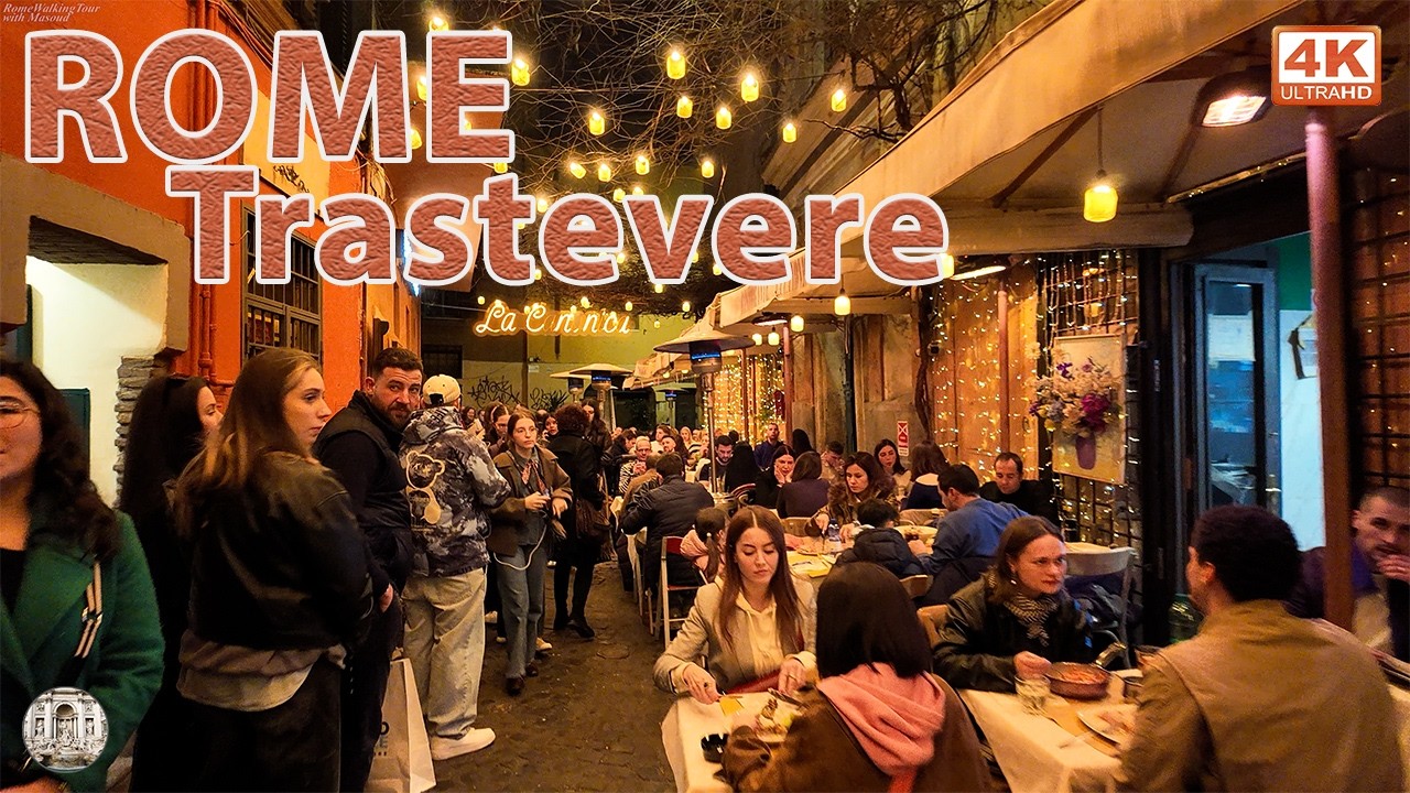 Trastevere, Rome 🇮🇹 | Italian Food Destination for Tourists | Feb 21, 2026