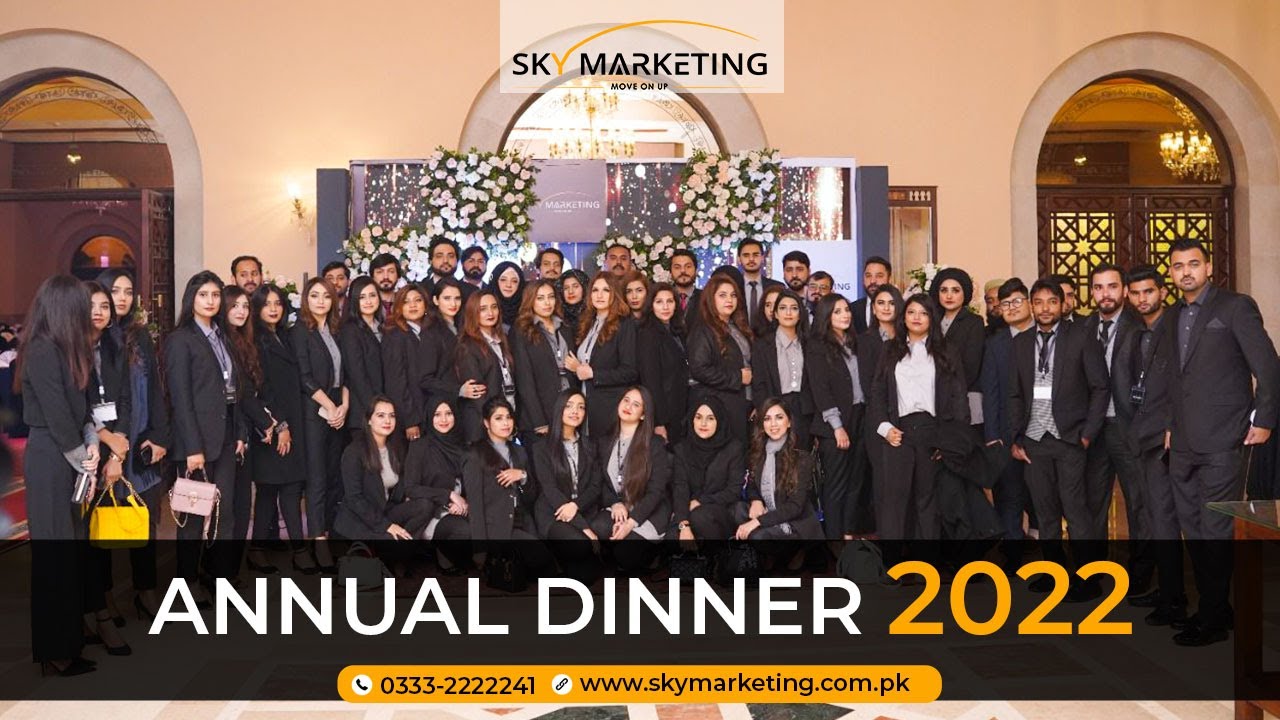 Sky Marketing hosted a spectacular event to celebrate the achievements of the year 2021