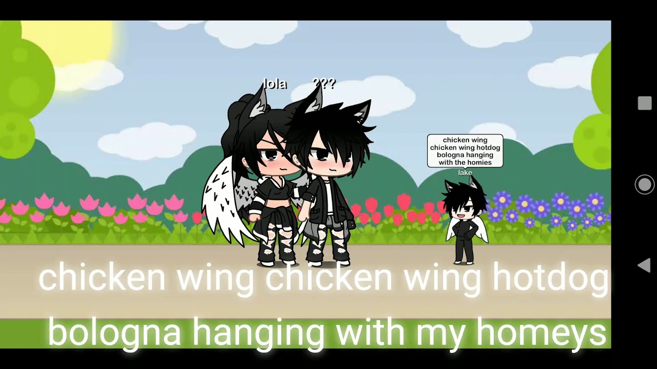 Chicken wing chicken wing song gacha YouTube