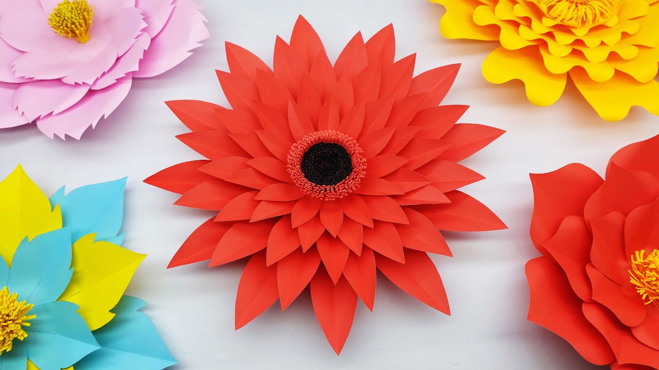 Wall Decoration Ideas With Flowers Home Decorating Ideas Handmade