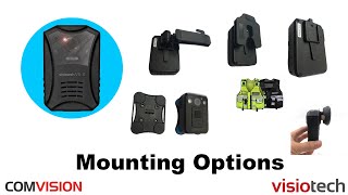 VISIOTECH Body Worn Camera Mounting Options